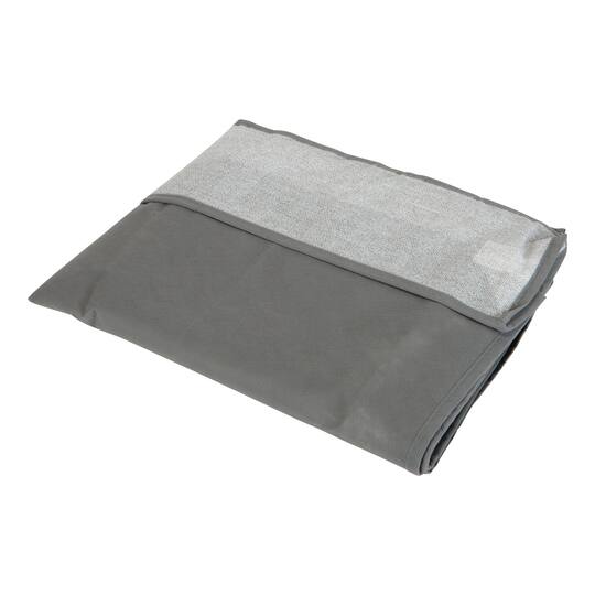 Simplify Heather Gray 12 Pair Under the Bed Shoe Storage Box